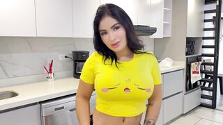 I dare u not to cum with this clip!! Morning bang in POV with lascivious roomate with hard schlong
