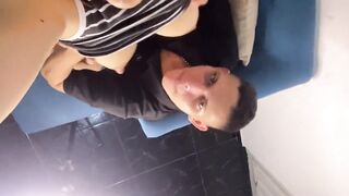 My Cutie Seduces Me POV: 7 Minutes Sucking Her Tits & Drinking Milk
