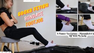 A Painter Likewise Curious Mummified & Jerked off with My Socks - Headmistress Julia