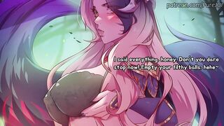 Ahri teaches u how to cook a agreeable dinner (Double CEI JOI)