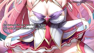 Ahri teaches u how to cook a agreeable dinner (Double CEI JOI)