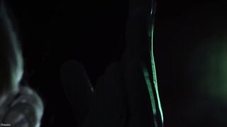 Compilation of ASMR movie scenes: latex rubber and medical gloves (Arya Grander)