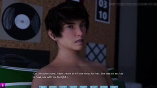Lady with large titties and large butt proceeds to bang her crush secretly - gameplay part 6
