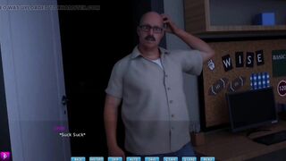 Lady with large titties and large butt proceeds to bang her crush secretly - gameplay part 6