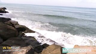 Banging on the Nudist Beach with My Trans Girlfriend