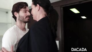 mother I'd like to fuck boss DaCada bangs apprentice at the garage