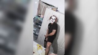 Do u desire the milk from this clown?