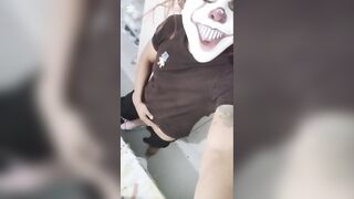 Do u desire the milk from this clown?