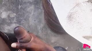 Diktok - Intimate Time in Risky place Hunk Masterbation