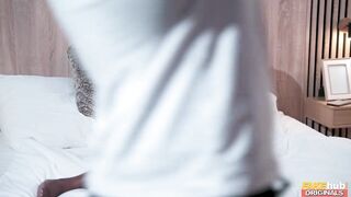 FULL MOVIE - Glamorous thick Black wife cheats and the FUCKING-RUBBER BREAKS, this babe likes his in nature's garb ramrod