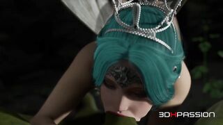 Fairy & Orc Secret Forest Nights – Oral job, Anal & Massive Cumshots