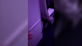 I Couldn’t Await Until Landing… So I Snuck Into the Airplane Washroom ✈️?