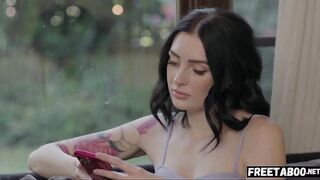 Jock Hungry Housewife Charlotte Sins Catches A Intimate Investigator & Suggests Him Her Soaked Snatch