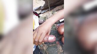 Africandoggy1 tugjob a massive wang
