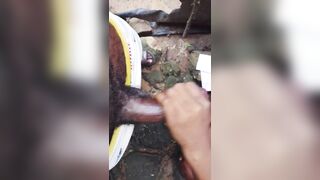 Africandoggy1 tugjob a massive wang