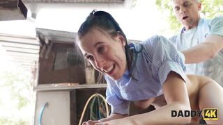 DADDY4K. Victoria Ebony told my dong is more excellent than yours