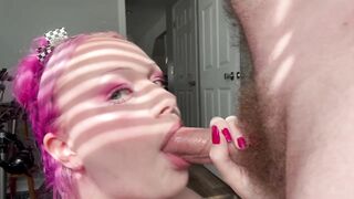 Having Joy Sucking Penis Until There’s Cum in my Throat