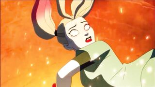 LESBIAN CARTOON Sex Act Exposed HARLEY QUINN Poison IVY have Lesbian Sex DC Batman Porn not Explicit