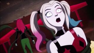 LESBIAN CARTOON Sex Act Exposed HARLEY QUINN Poison IVY have Lesbian Sex DC Batman Porn not Explicit