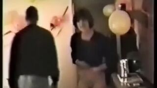 Cuckold Archive vintage wife clip with three BBCs