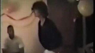 Cuckold Archive vintage wife clip with three BBCs