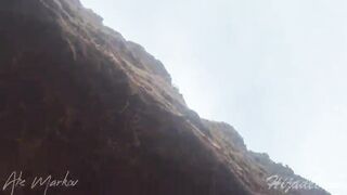 I meet a inexperienced nymphomaniac on the beach and this babe makes me cum twice