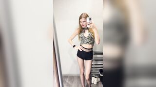 small and cute teen trans beauty feeling gorgeous