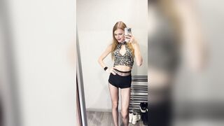 small and cute teen trans beauty feeling gorgeous