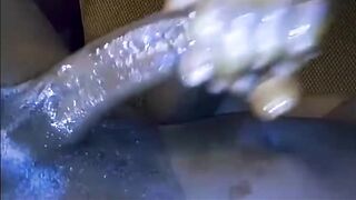 Biggest Ebony Weenie Pumped Fast And Coarse