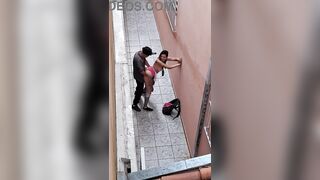 Destroying the garments of a student who skipped class.
