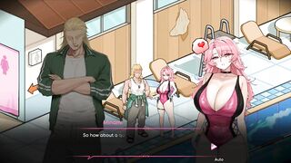 Anime Game – Minami Comics Gallery Scene Pool Sex - Lifeguard Holic