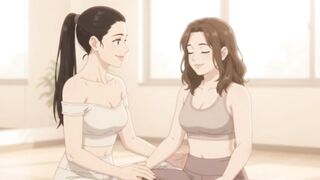 Yoga Instructor Specific Technique to Helps Her Student Focus