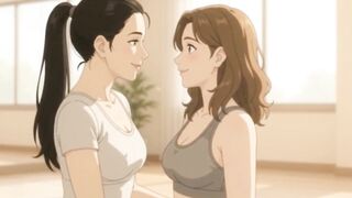Yoga Instructor Specific Technique to Helps Her Student Focus