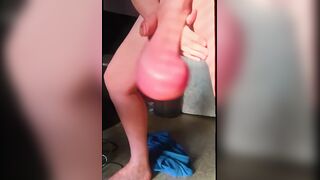 Giant Balls Dad Masturbating Saline Balls full of CUM Biggest Swinging Nuts Swing Real Life Futa Solo Music Compilation