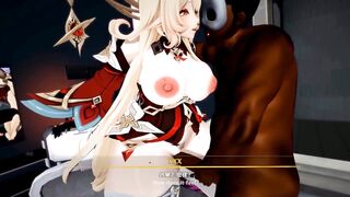Genshin Impact - Concupiscent Alice Ntr Sex Scene - CG Comics Animations