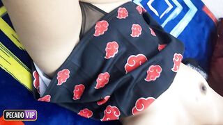 Curious schoolgirl gives awesome unfathomable-mouth blowjobs