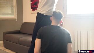 Subboyforhung totally gives himself over to Andolini’s service
