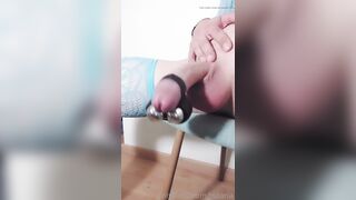 Trans Cum with Her Sex tool