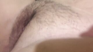 Hawt mommy with her agreeable curly twat