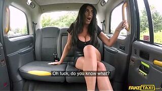 Fake Taxi - British Brunette hair Ava Koxxx KNOWS HOW TO SCREW!
