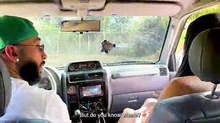 A Colombian chick gets screwed by a large knob in her stepdad's car whilst this babe was working out! Daniela Andrea
