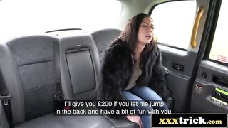 Rainy London Pickup Turns Into a Rimjob and Unfathomable Anal in the Taxi