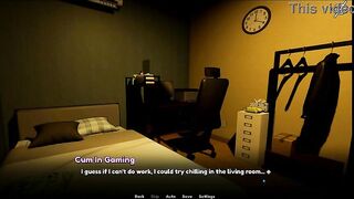 My Femboy Roomate [ HOMOSEXUAL Manga Game ] Ep.8 A FEMBOY GHOST show my FUTURE WEDDING NIGHT with my ROOMIE !
