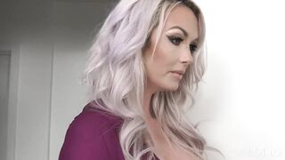 Breasty Golden-haired mother I'd like to fuck Gets The Hard Weenie That babe Needs From Her Stepson
