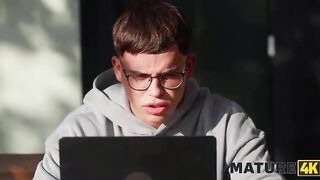 MATURE4K. Large Bazookas mother I'd like to fuck hunts for a Weenie