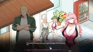 Manga Game - Minami Comics Gallery Scene Pool Sex two - Lifeguard Holic