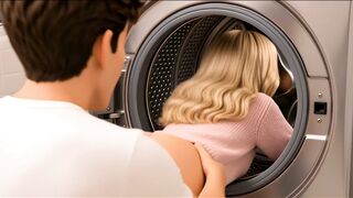 My Stepmom Got Stuck in the Washing Machine