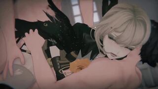 [gals' Frontline two Exilium] Sextans Checkmate and Mind Erase (fastened T-doll & Hardcore POV CG Manga) (4k/60fps)