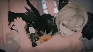 [gals' Frontline two Exilium] Sextans Checkmate and Mind Erase (fastened T-doll & Hardcore POV CG Manga) (4k/60fps)