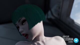 Zero-G Cabin Visit: Lyra Gives Shemale hentai Kaelen a Sloppy Oral-job, Moist Missionary & Side Screw with Biggest Cumshots